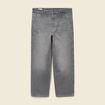 Jeans loose longueur 32 en coton denim gris homme
