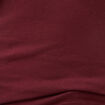 T-shirt ajust&eacute; manches courtes bordeaux femme