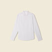 Chemise manches longues blanc homme