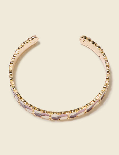 Braceletin vieux rose femme