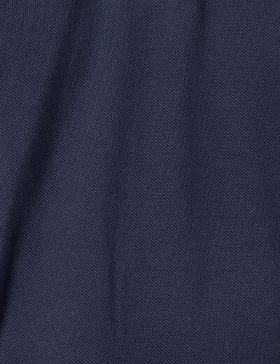 Polo manches courtes orange foncé homme