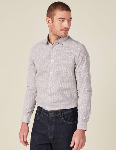 Chemise blanc homme