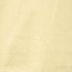 T-shirt droit col rond manches courtes jaune pastel femme