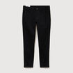 Jeans slim longueur 30 denim noir homme