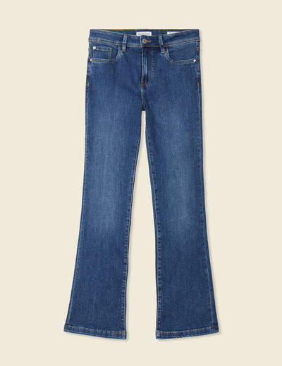 Jeans bootcut denim stone femme
