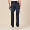 Jeans slim 5 poches denim brut homme