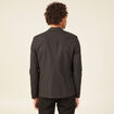 Veste blazer boutonnée noir homme