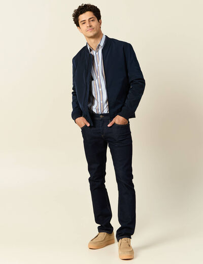 Chemise manches longues bleu ciel homme
