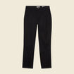 Pantalon chino cigarette noir femme