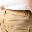 Jeans straight longueur 32 denim camel homme