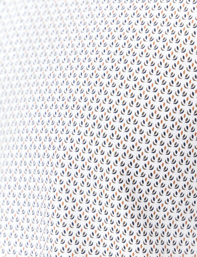 Polo éco-responsable blanc homme