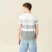T-shirt manches courtes vert olive homme