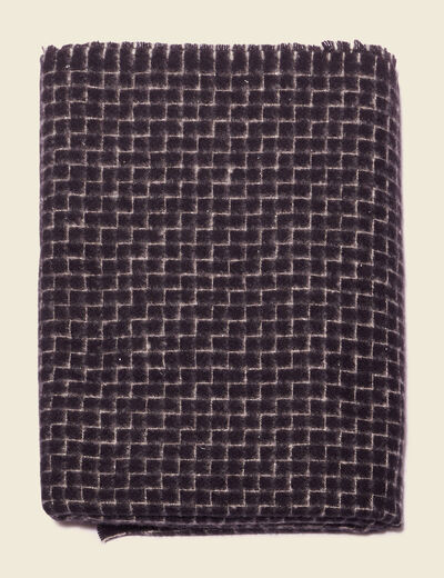 Écharpe noir femme
