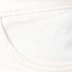 Short mom éco-responsable denim blanc femme