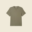 T-shirt manches courtes vert kaki homme