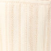 Short droit en tricot ecru homme