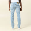 Jeans straight ultra stretch denim bleach homme