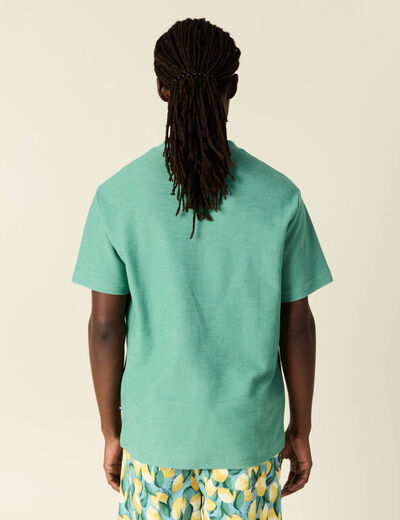 T-shirt manches courtes vert homme