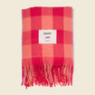 &Eacute;charpe rose corail femme