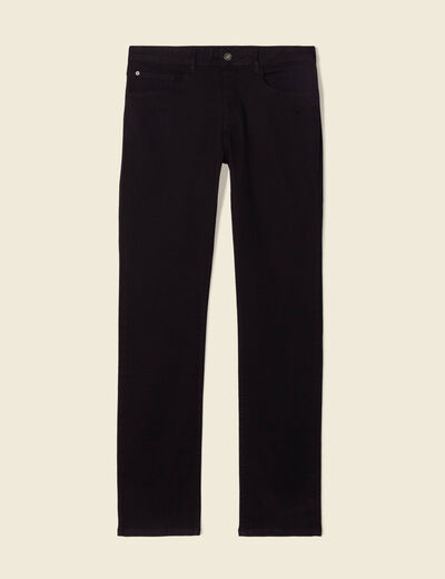 Jeans regular denim noir homme