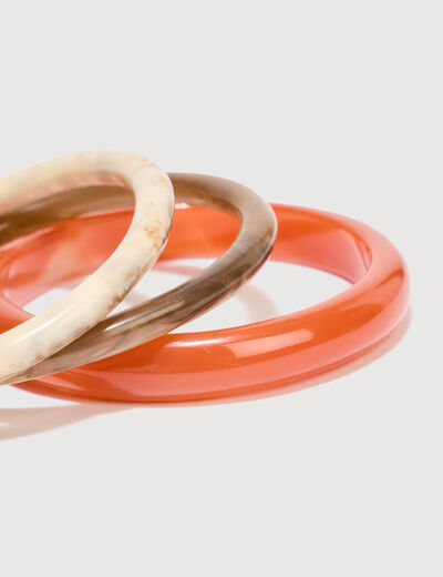 Bracelet rouge fonc&eacute; femme