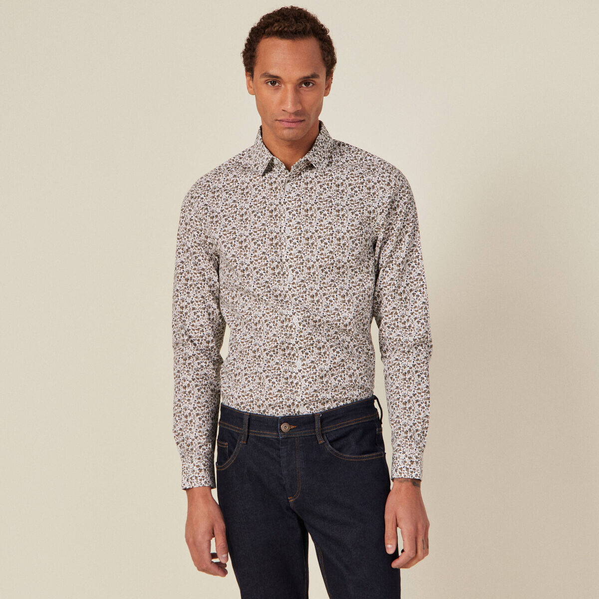 Chemise blanc homme