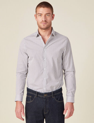 Chemise blanc homme