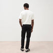 Pantalon battle bas resserr&eacute; noir homme