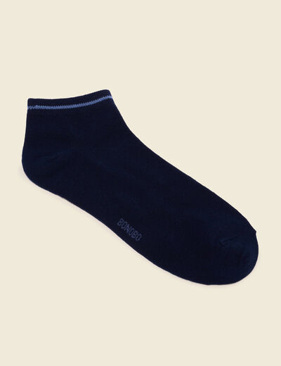 Lot 3 paires chaussettes bleu marine homme