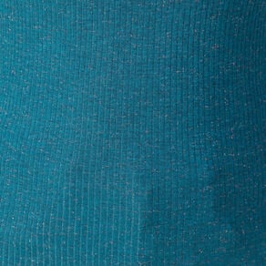 t shirt manches longues brillant bleu canard femme T-shirt manches longues brillant bleu canard femme
