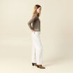 T-shirt manches longues couleur or femme