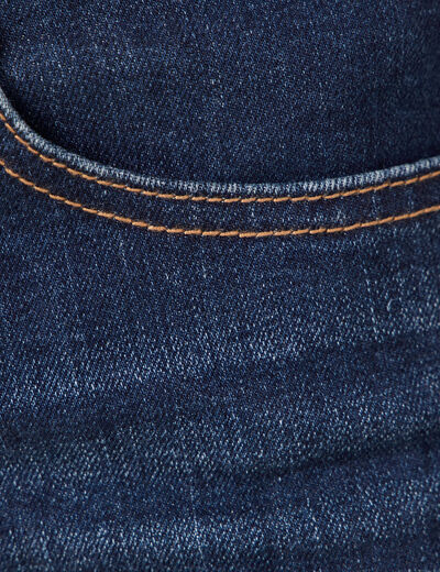 Jeans bootcut denim brut femme