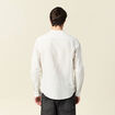 Chemise manches longues gris homme