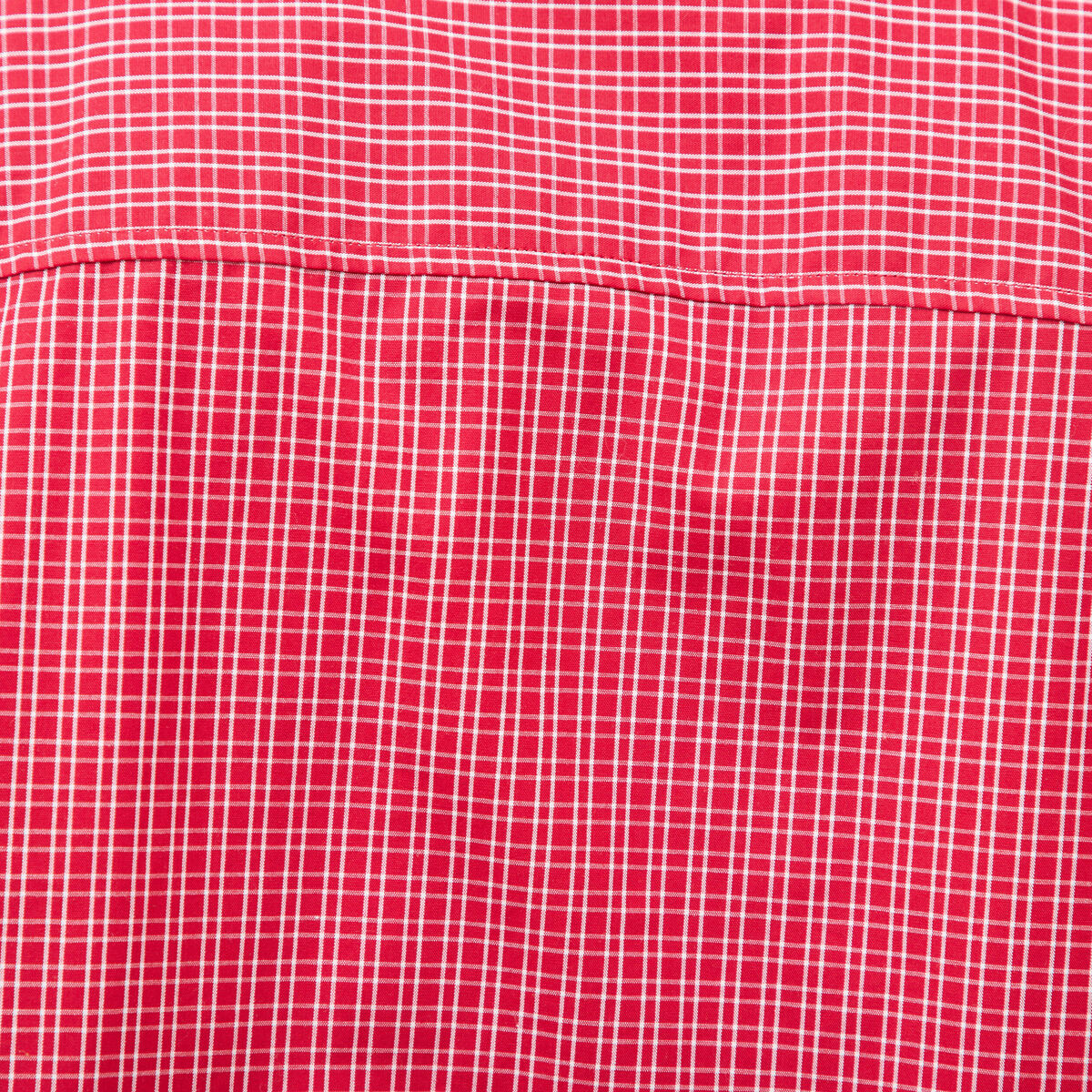 Chemise boyfriend en coton rouge homme