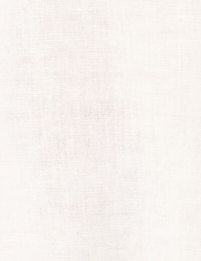 Chemise manches longues blanc homme
