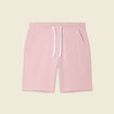 Short éco-responsable rose pastel homme