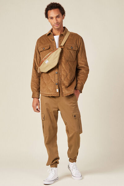 Pantalon battle beige homme