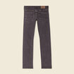Jeans straight 5 poches denim gris homme