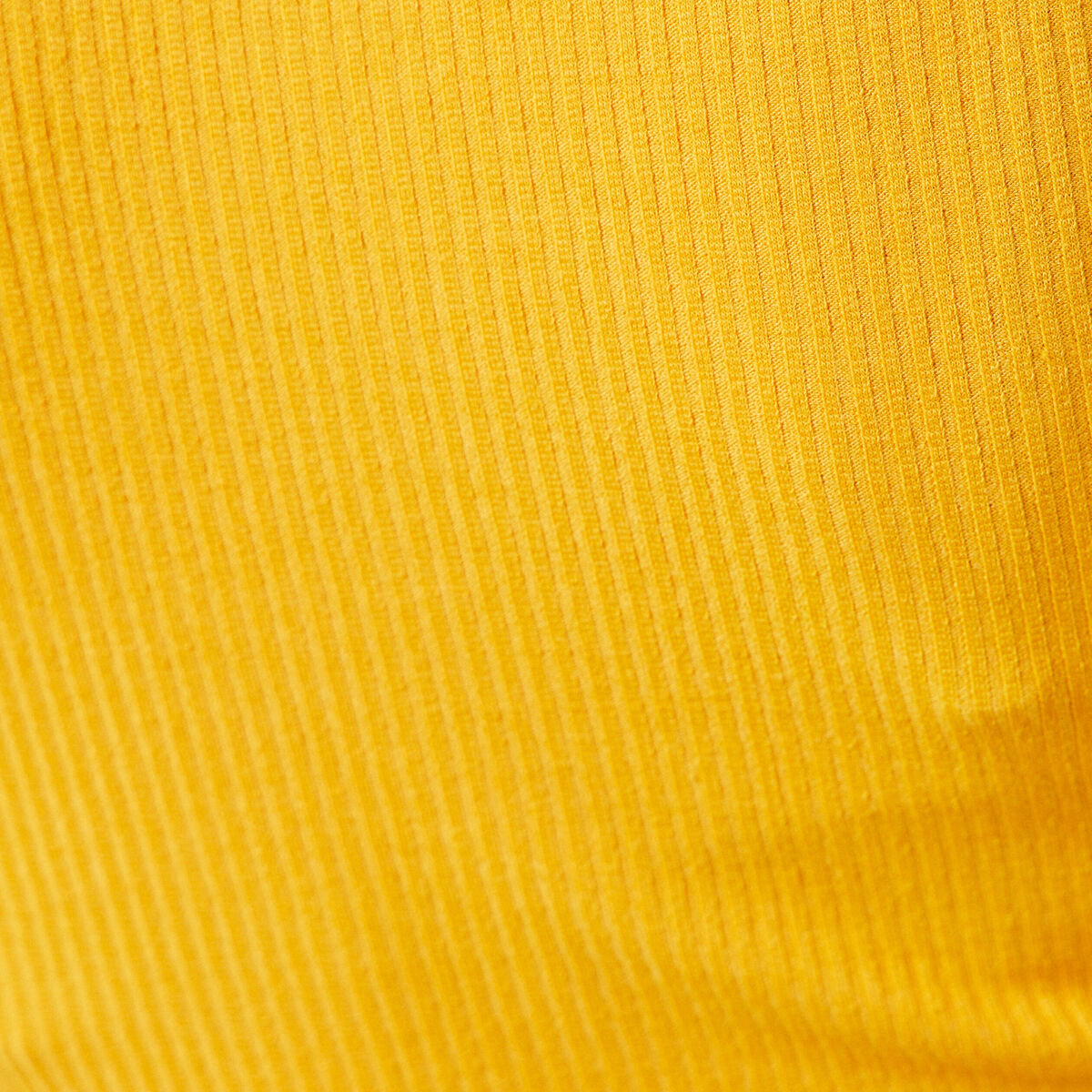 Débardeur bretelles larges jaune femme