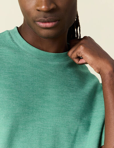 T-shirt manches courtes vert homme