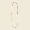Collier chaînes multirangs couleur or femme