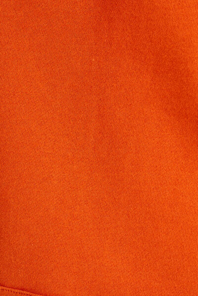 Sweat manches longues orange homme