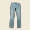 Jeans straight longueur 34 denim denim dirty homme