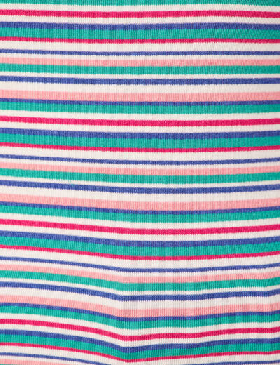 T-shirt manches courtes multicolore femme