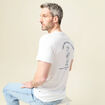 T-shirt manches courtes blanc homme