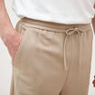 Pantalon large longueur 32 taupe homme