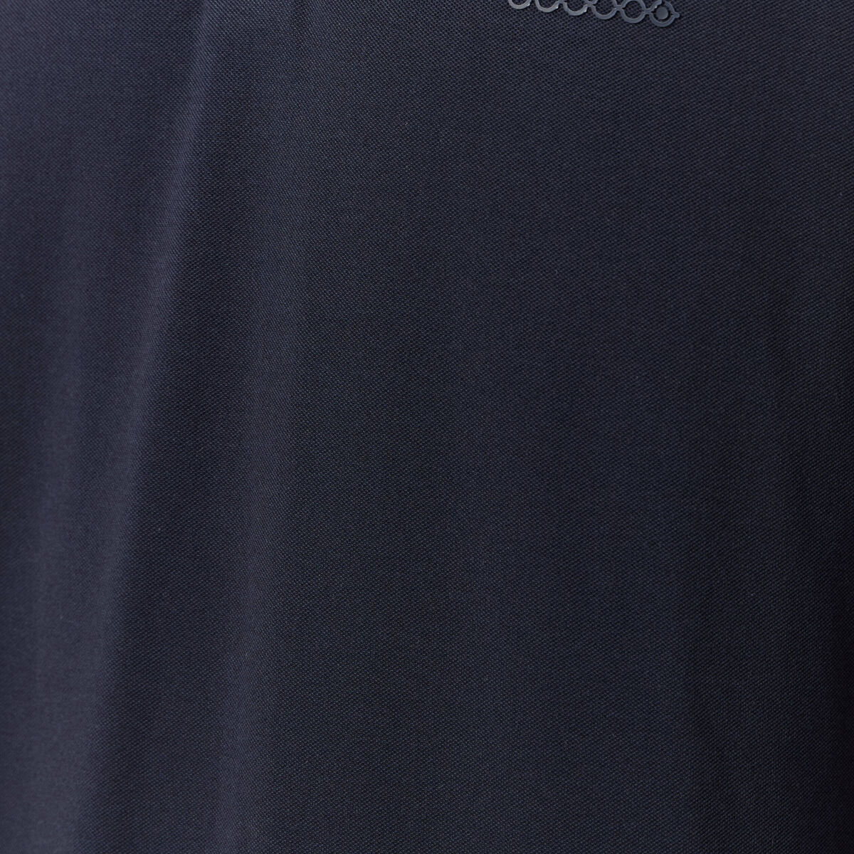 Polo manches courtes bleu marine homme