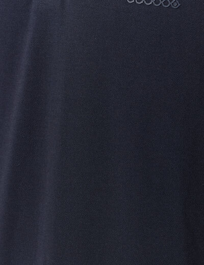 Polo manches courtes bleu marine homme