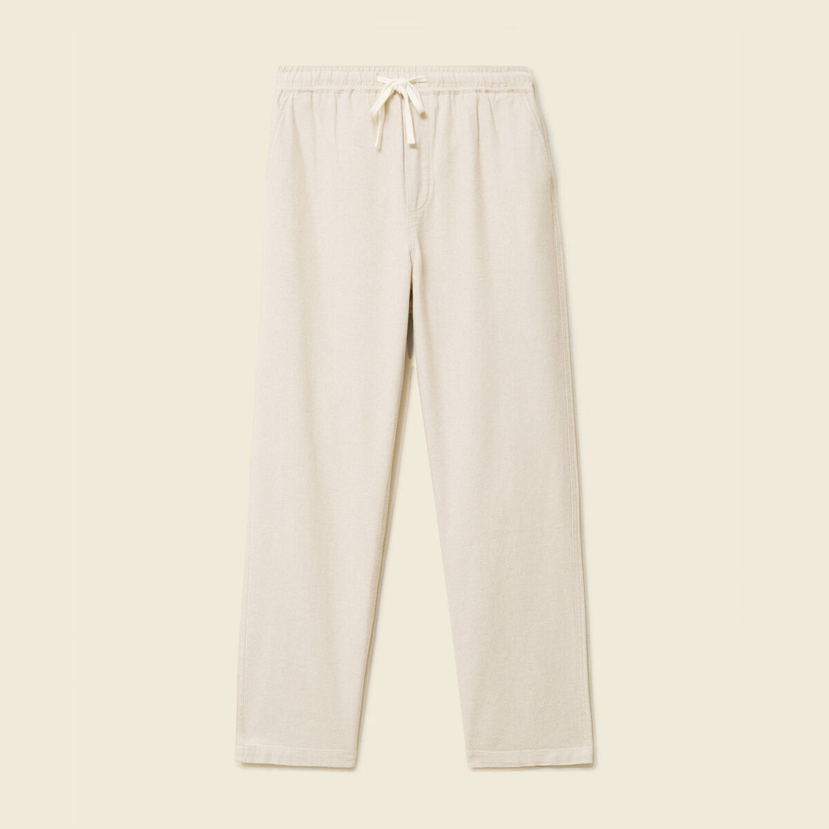 Pantalon chino beige homme