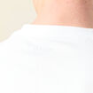 T-shirt col V homme Instinct blanc homme